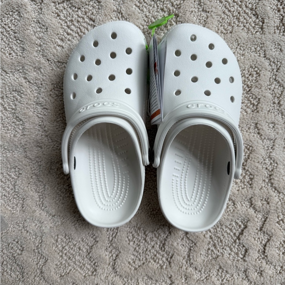 CROCS White Water Shoes with Perforated Design